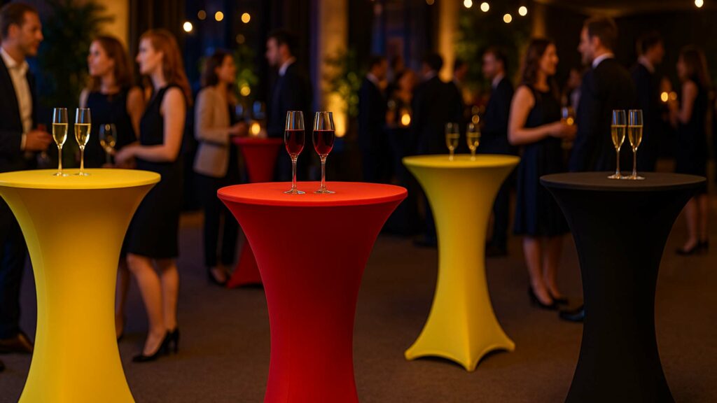stehtischhussen für event