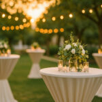 stehtischhussen für hochzeiten