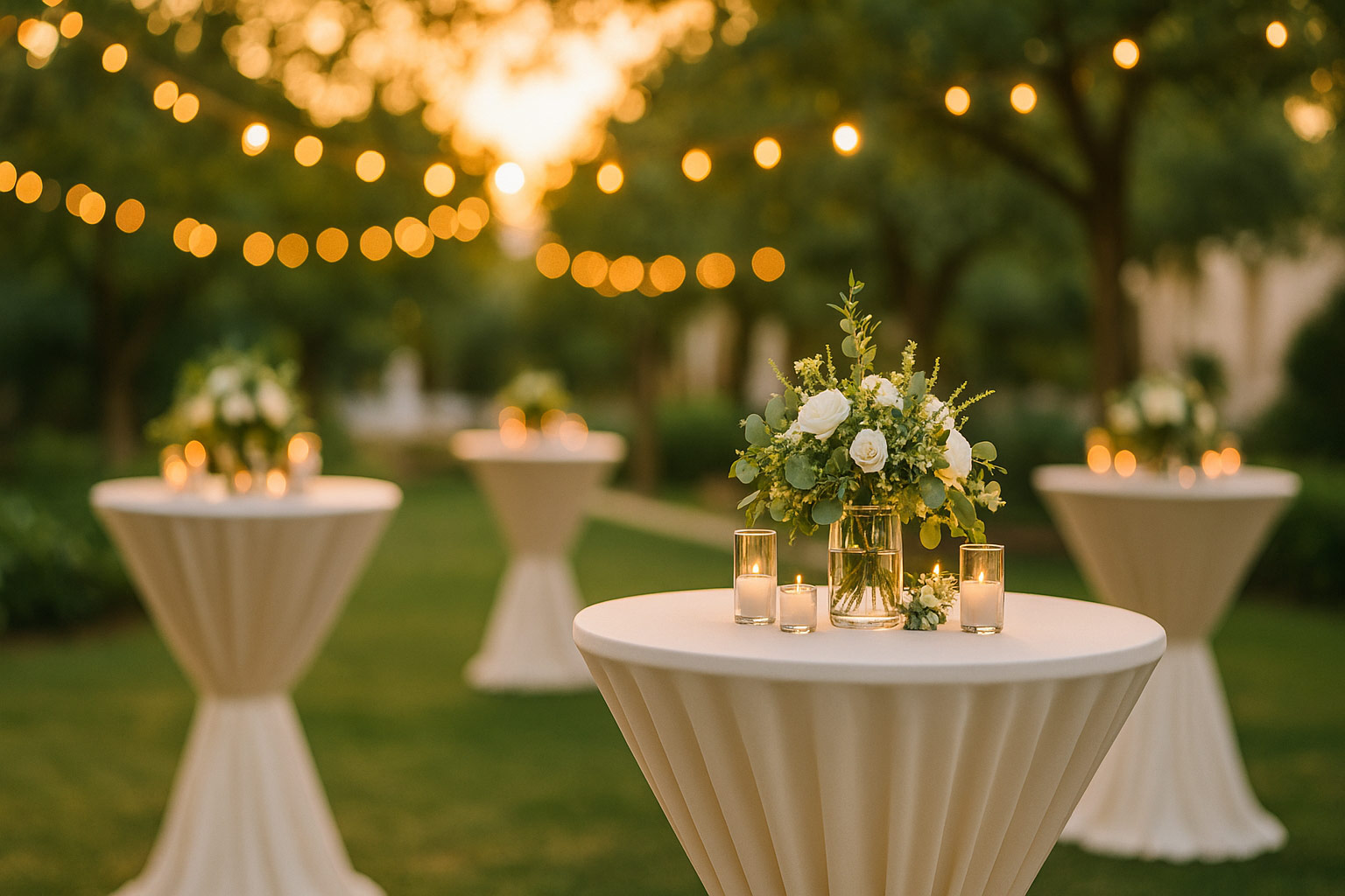 stehtischhussen für hochzeiten