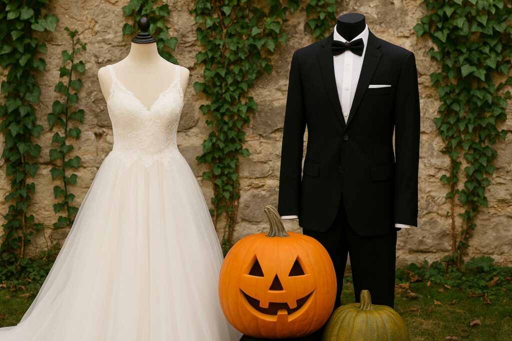 stehtischhussen für hallowen