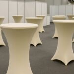 Stehtischhussen für Messen und Firmenveranstaltungen