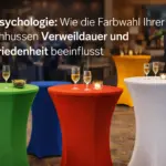 stehtischhussen farbpsychologie bei event und gastronomie veranstaltung